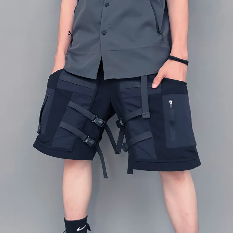VIP Functional Series Cargo Shorts Men Black-8