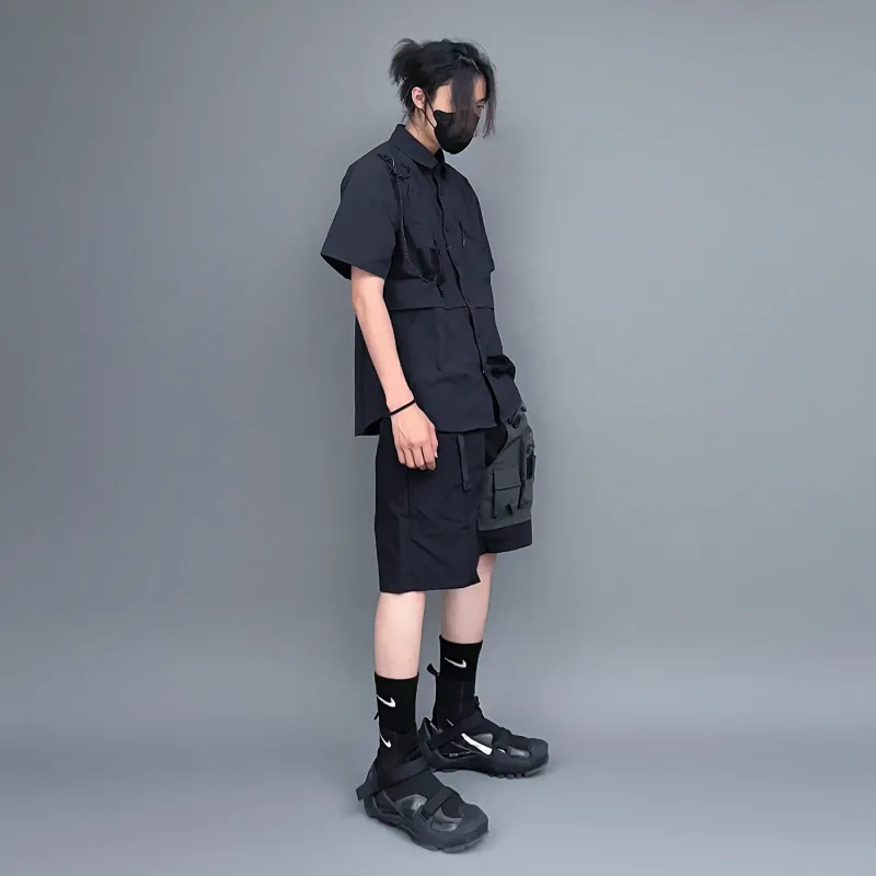 VIP Functional Series Casual Shorts Men Black-4
