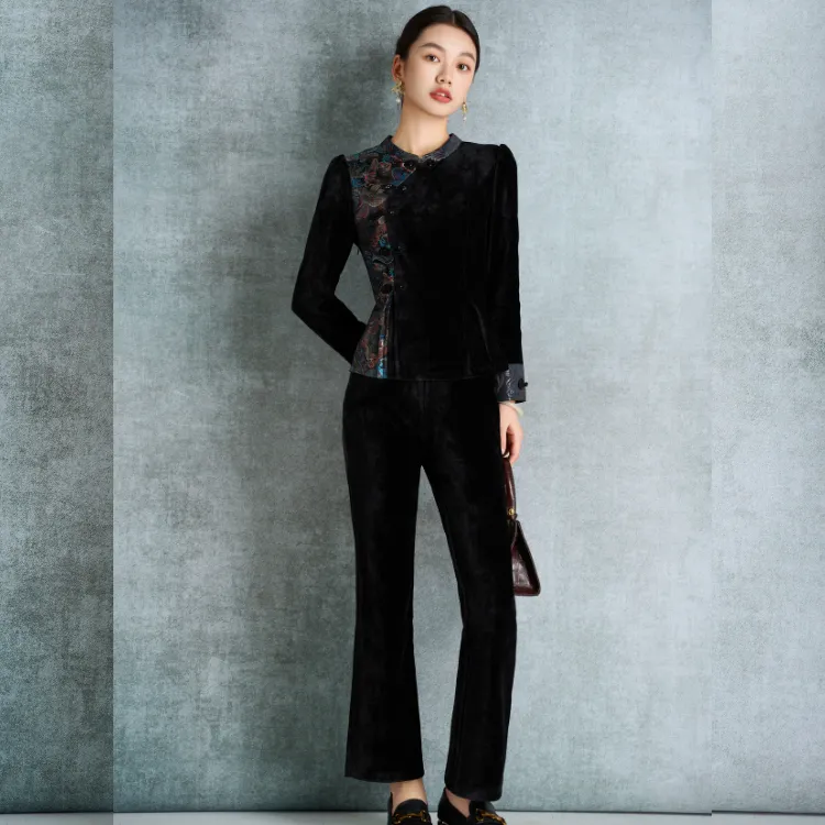 Mylan Casual Suit Women's Black-3