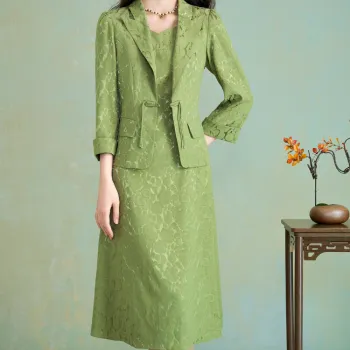 Mylan Skirt Set Women's Pea Green
