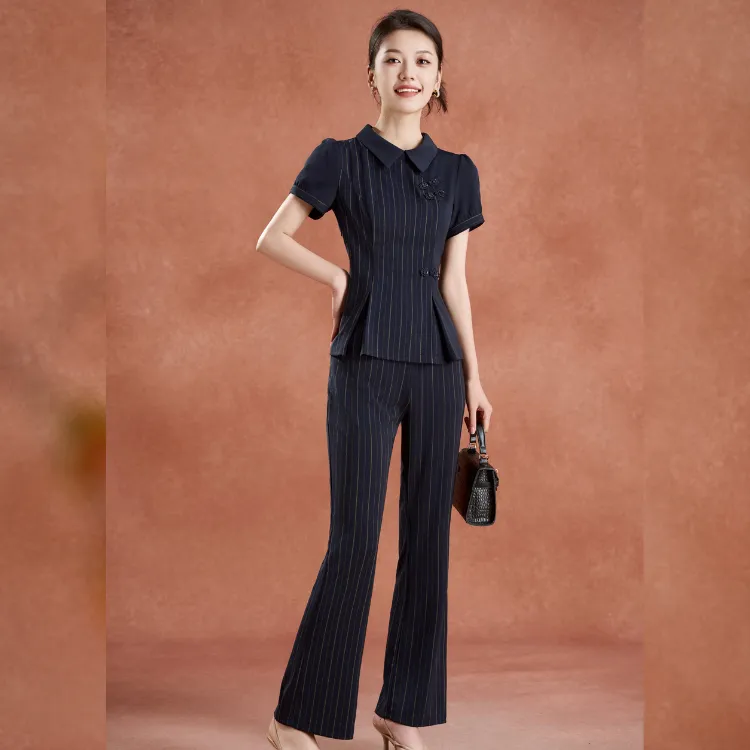 Mylan Casual Suits Women's Blue-6