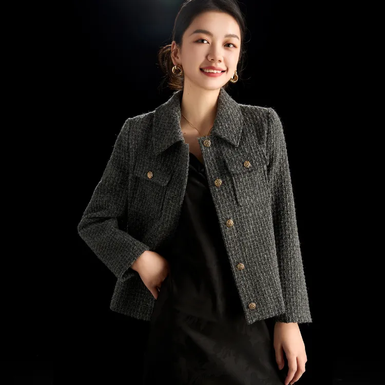 Mylan Jackets & Coats Fall Women's Gray-3