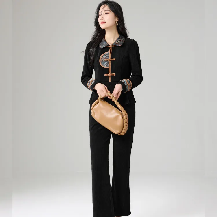 Mylan Casual Suit Women's Black-5