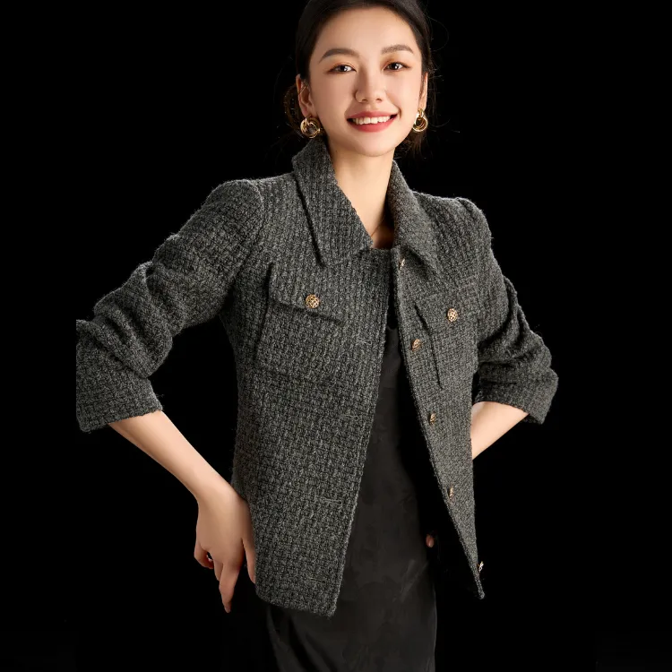 Mylan Jackets & Coats Fall Women's Gray-6