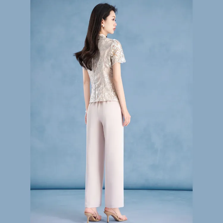 Mylan Casual Suit Women's Apricot-6