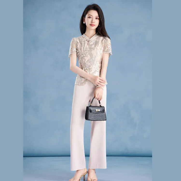 Mylan Casual Suit Women's Apricot-4