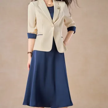 Mylan Two Piece Skirt Sets Women's Blue