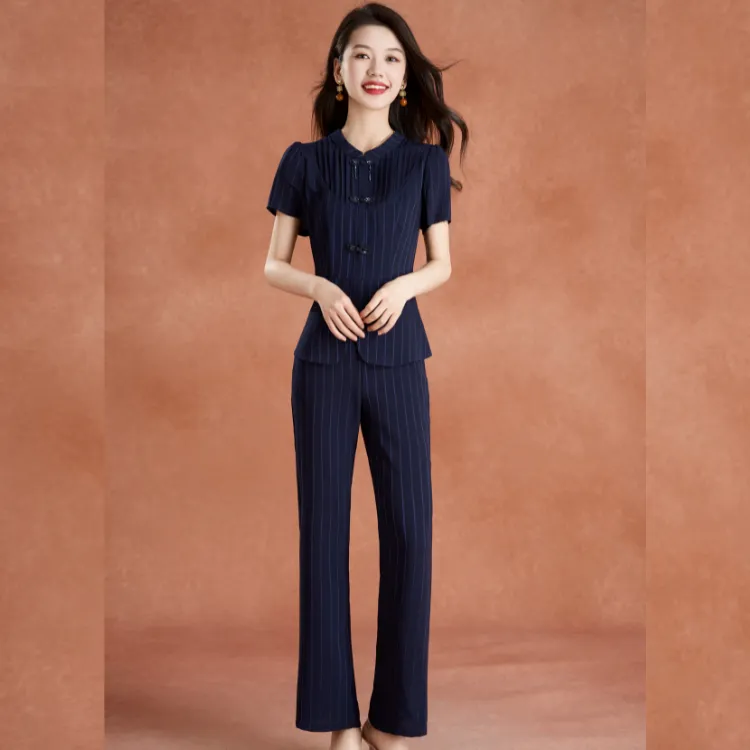 Mylan Casual Suit Women's Navy Blue-4