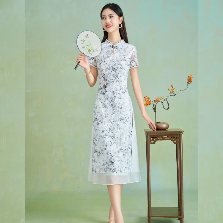 Mylan Short Sleeved Dresses Women's-8