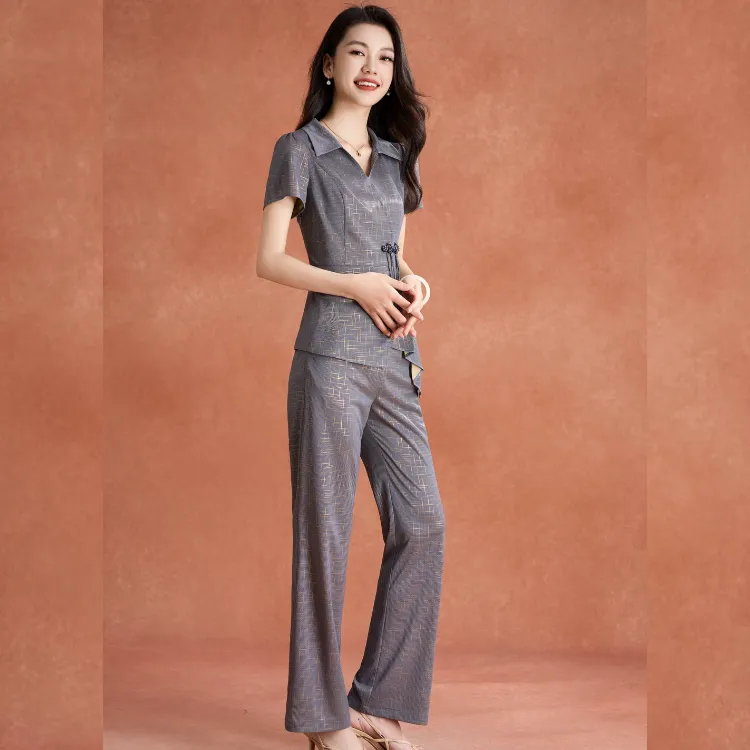 Mylan Casual Suit Women's Glacier Gray-4