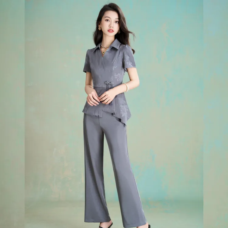 Mylan Casual Suits Women's Gray-5