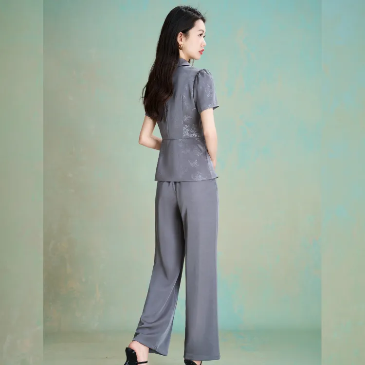 Mylan Casual Suits Women's Gray-2