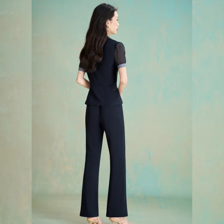 Mylan Casual Suit Women's Navy Blue-6