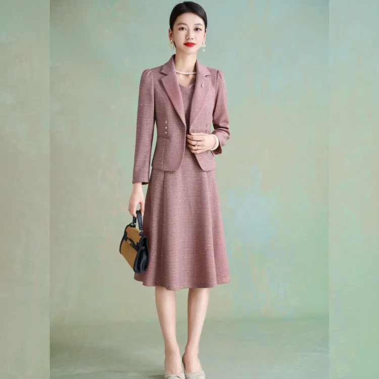 Mylan Skirt Set For Early Autumn Women's Pink-6