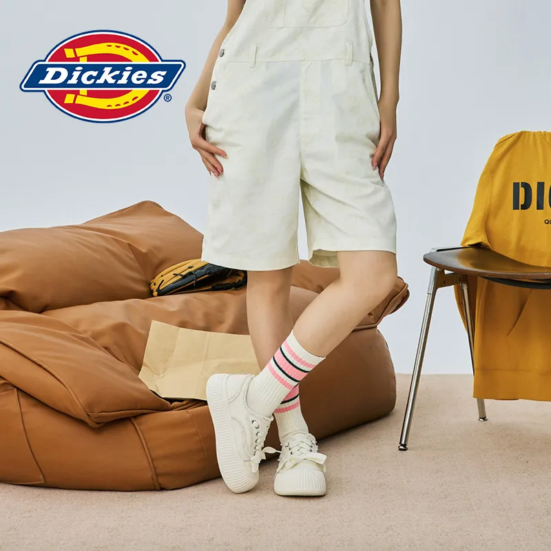 Dickies Canvas Shoes Women's Low Top Beige-6