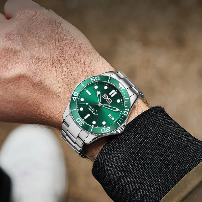 BEXEI Men Stalker Watch-7