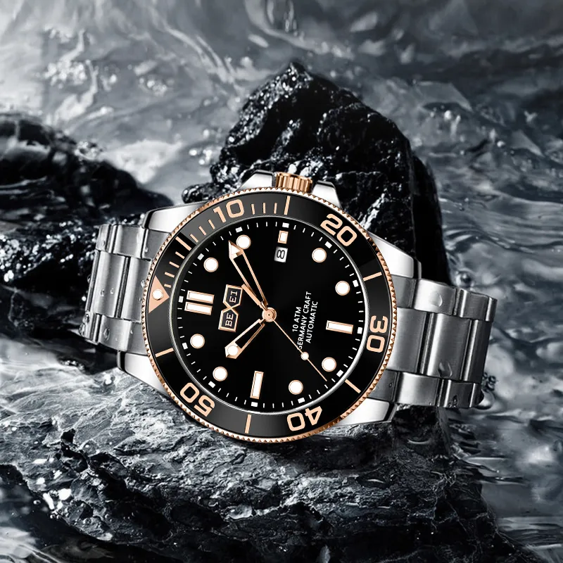 BEXEI Men Stalker Watch-9