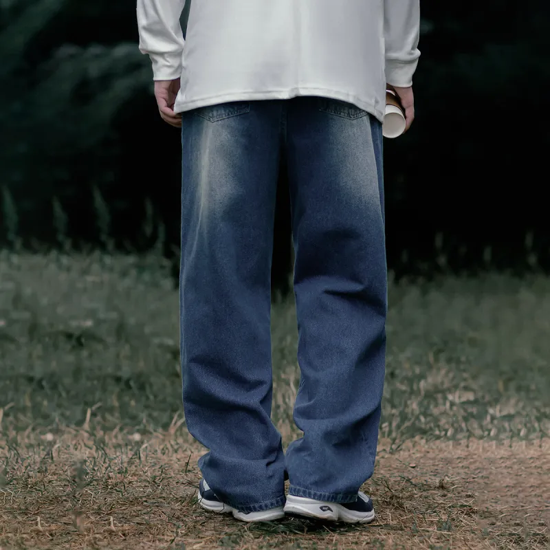 BORDERLESS BDLS Jeans Unisex Blue-7