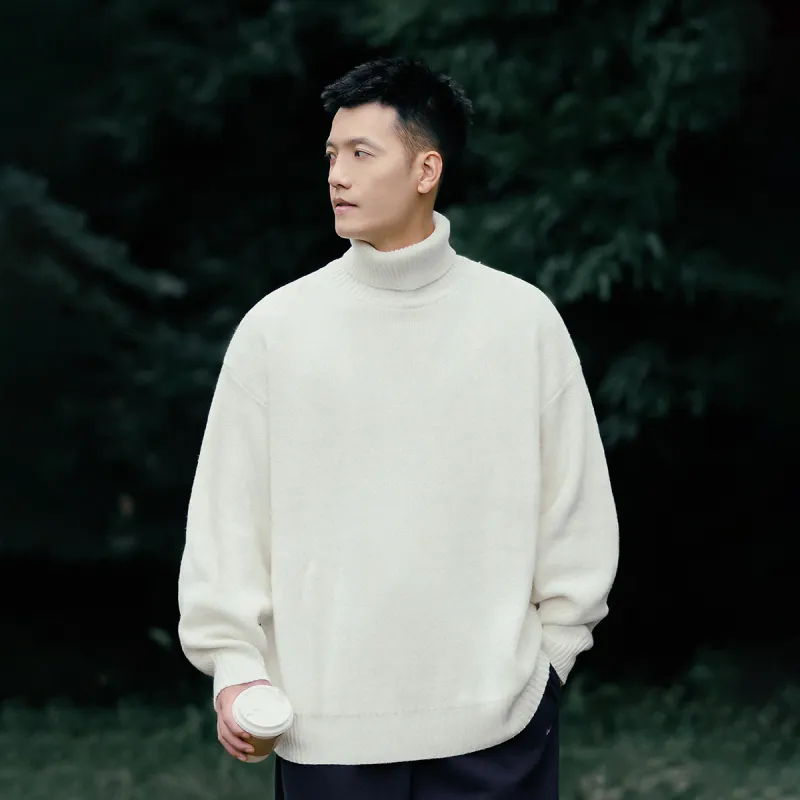 BORDERLESS BDLS Sweater Unisex White-2