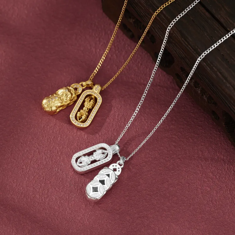 MUSTKOO 925 Sterling Silver Necklaces Women's-9