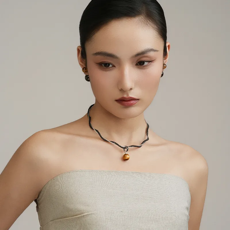 MACE MAVA Agate Necklaces Women's-4