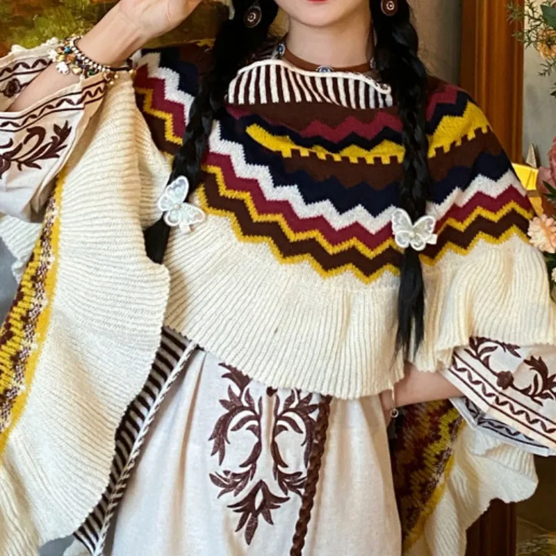 MUSTKOO Shawls Women's-2