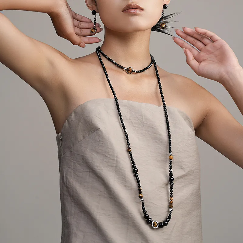 MACE MAVA Agate Necklaces Women's-1