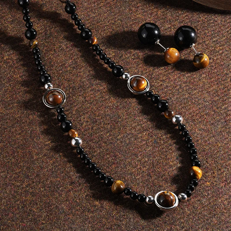 MACE MAVA Agate Necklaces Women's-2