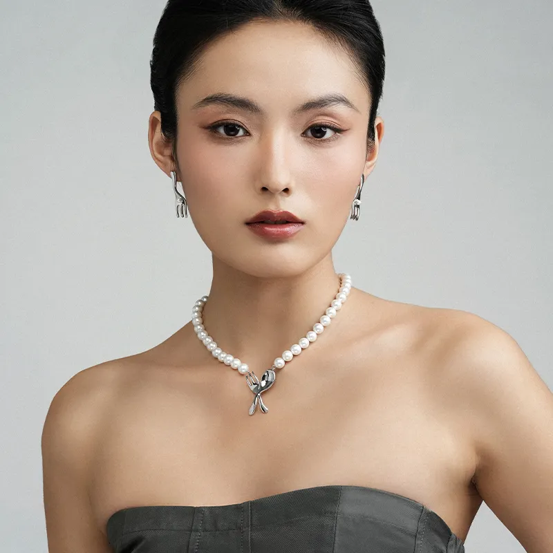 MACE MAVA Shell Pearl Earrings Women's-3