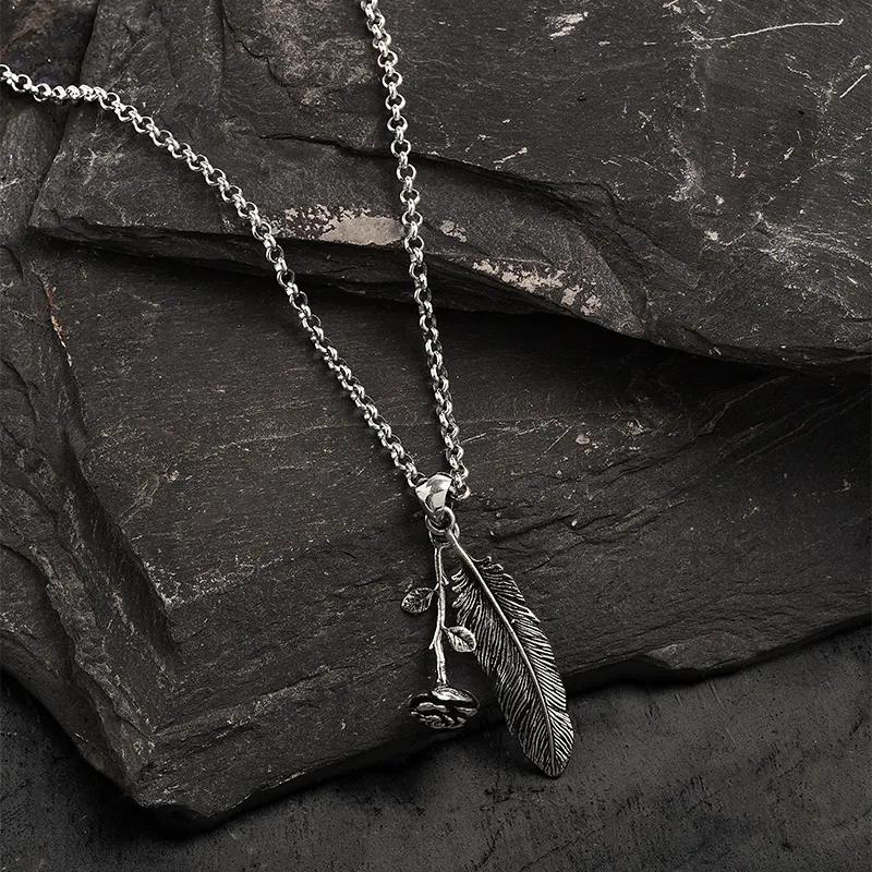 MUSTKOO S925 Silver Necklaces Unisex-1