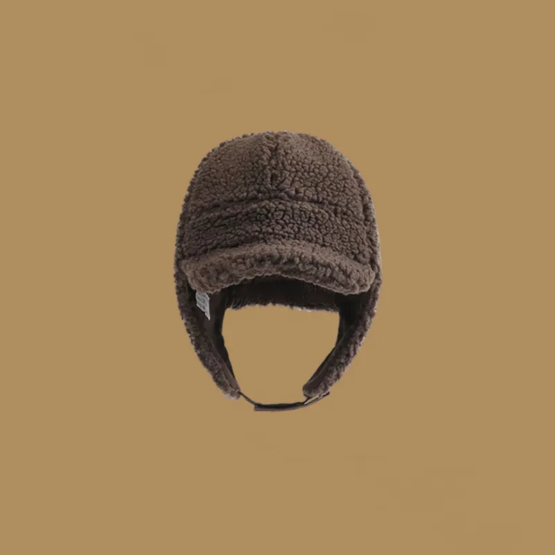 MUSTKOO Lambswool Trapper Hats Women's-5