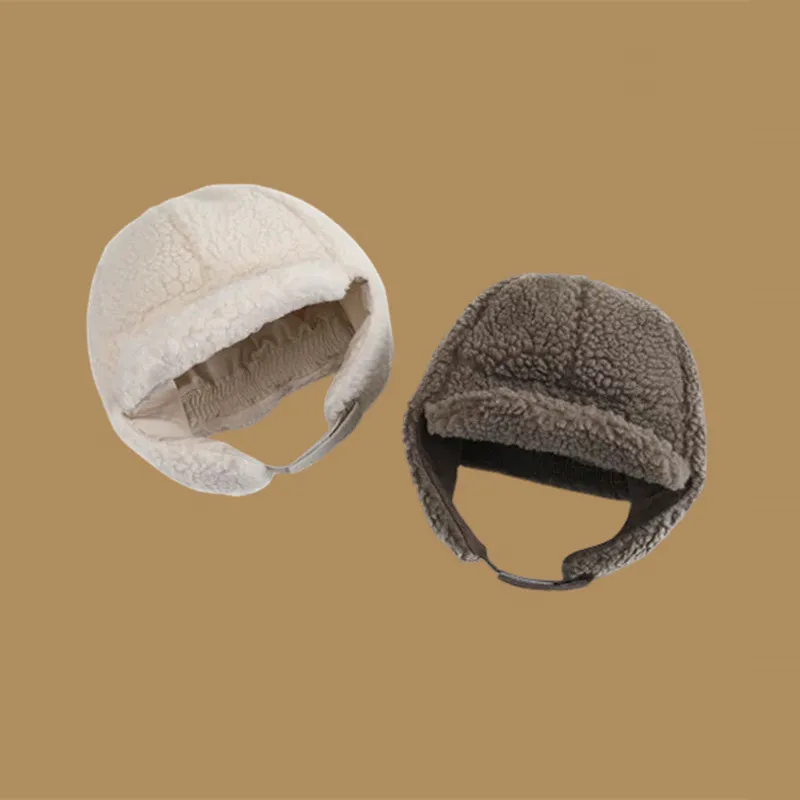 MUSTKOO Lambswool Trapper Hats Women's-2