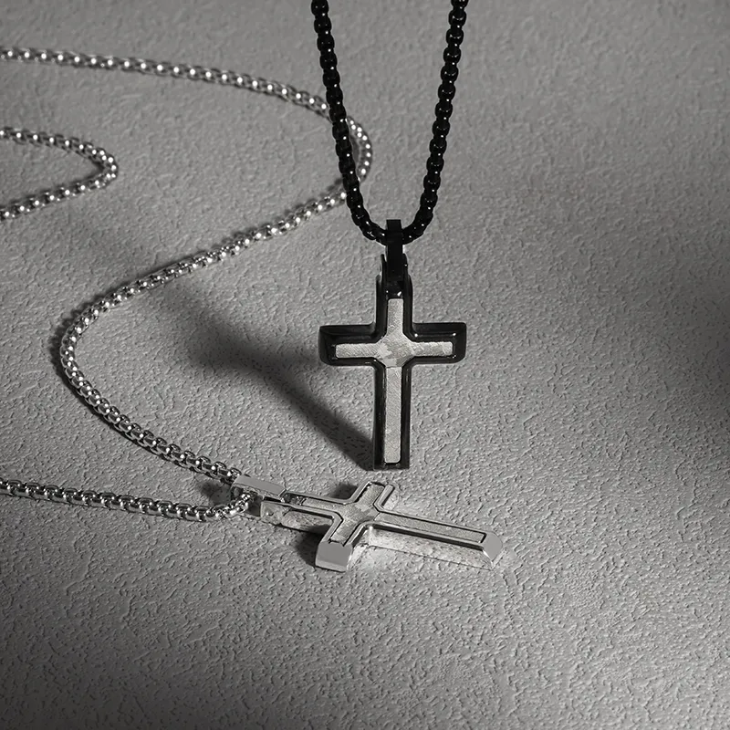 MUSTKOO Stainless Steel Necklaces Unisex-3