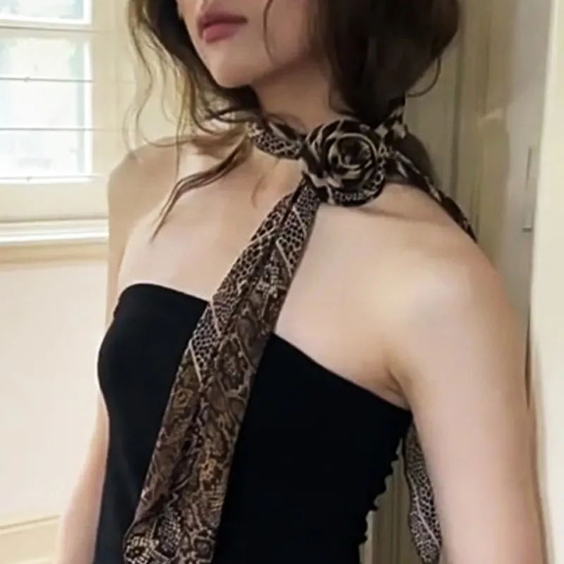 MUSTKOO Silk Scarves Unisex-2