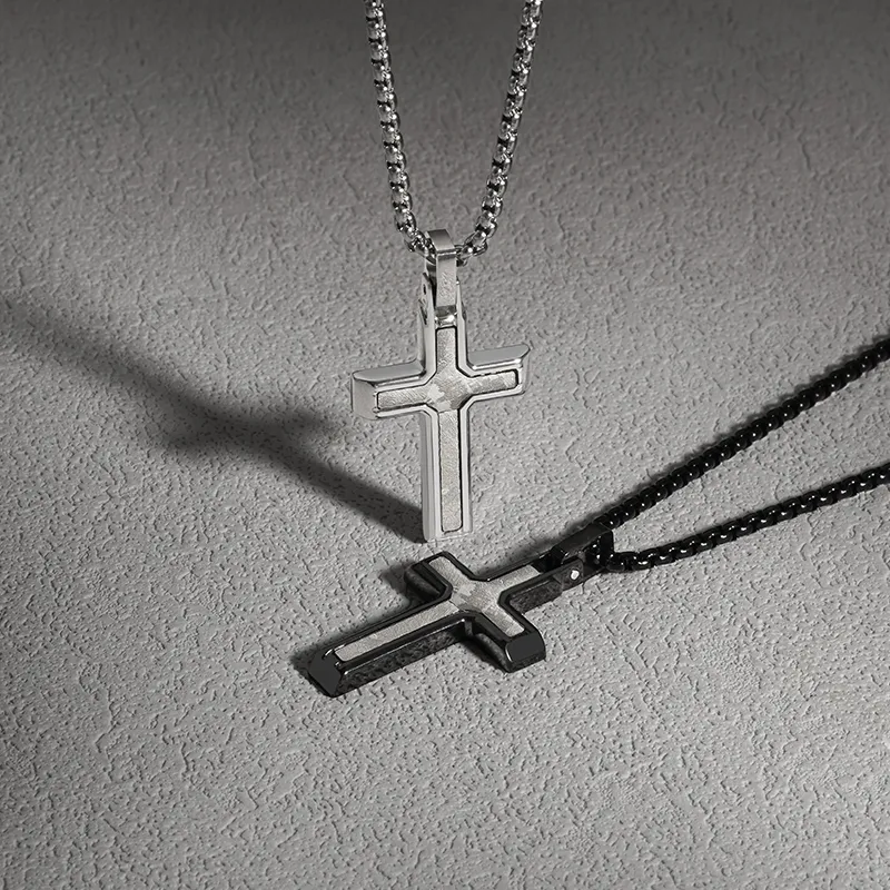 MUSTKOO Stainless Steel Necklaces Unisex-2