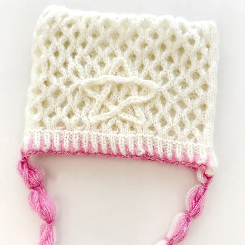 MUSTKOO Knitted Fabric Beanies Women's-3