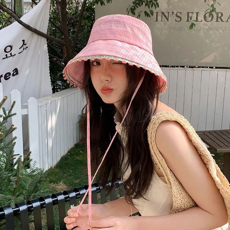 MUSTKOO Polyester Bucket Hats Women's-6