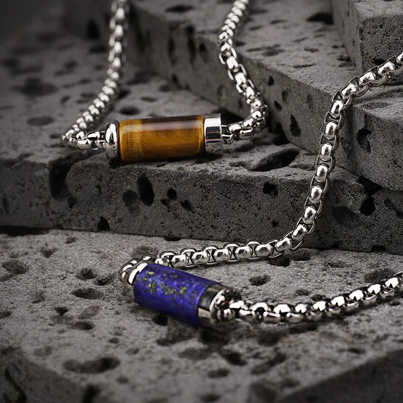 MUSTKOO Titanium Steel Necklaces Unisex-10