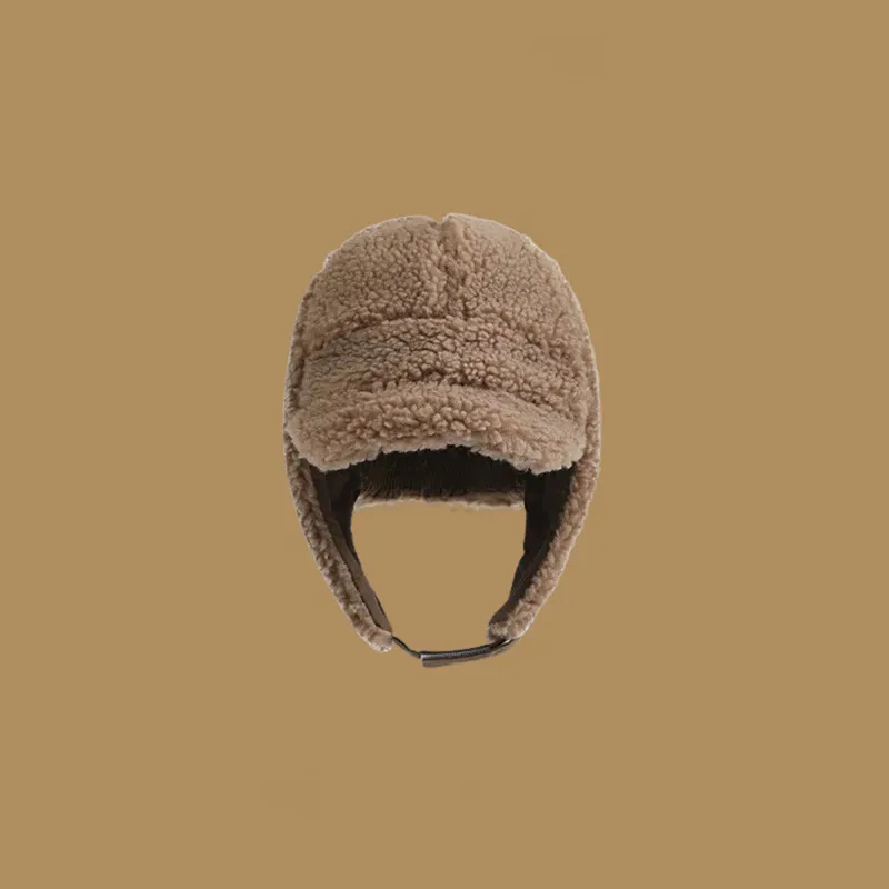 MUSTKOO Lambswool Trapper Hats Women's-4