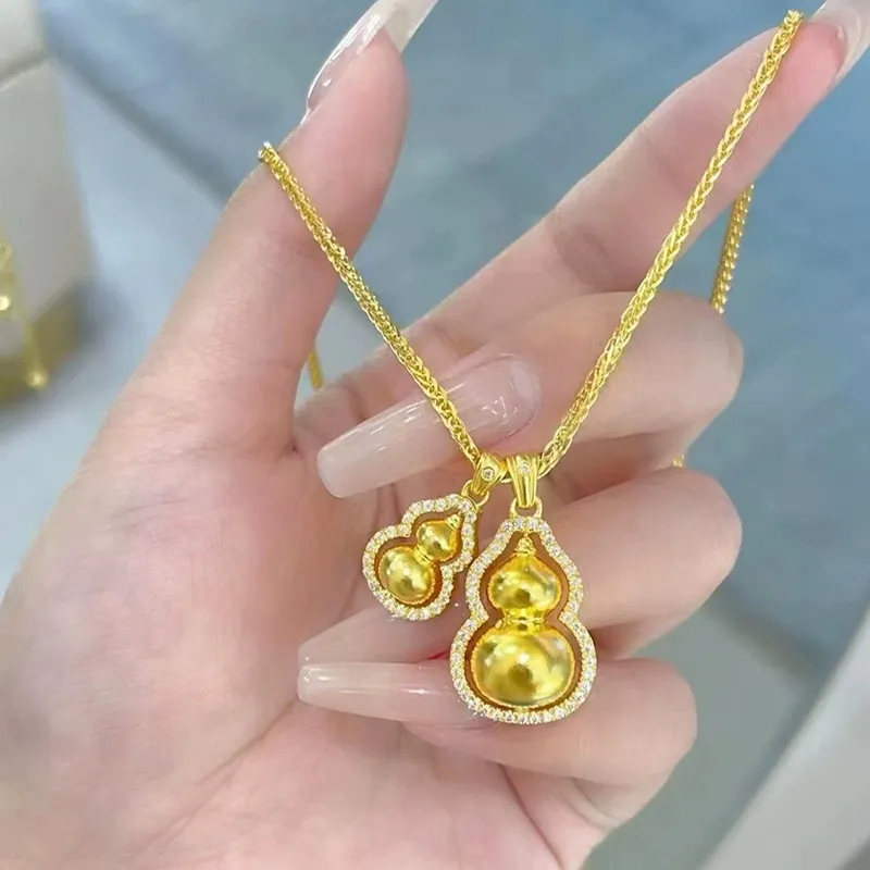 MUSTKOO Gold Plated Copper Necklaces Women's-6