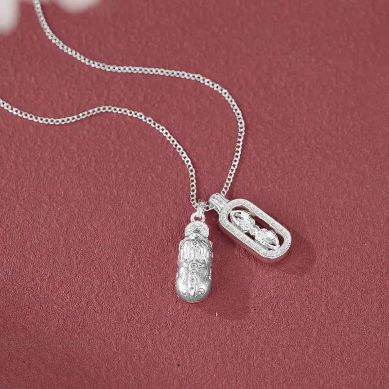 MUSTKOO 925 Sterling Silver Necklaces Women's-8