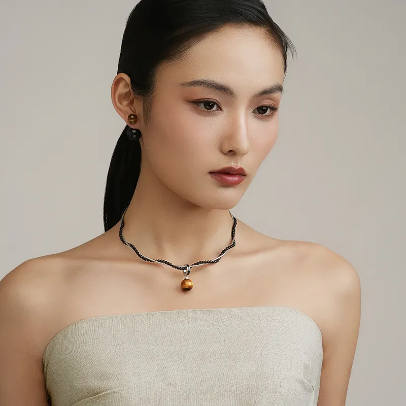 MACE MAVA Agate Necklaces Women's-3