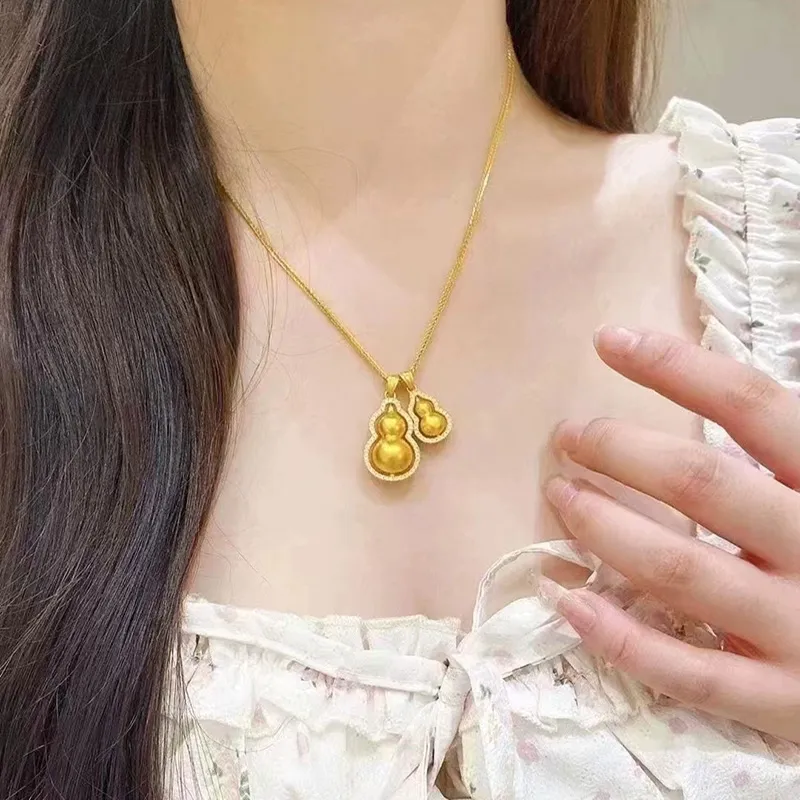 MUSTKOO Gold Plated Copper Necklaces Women's-2