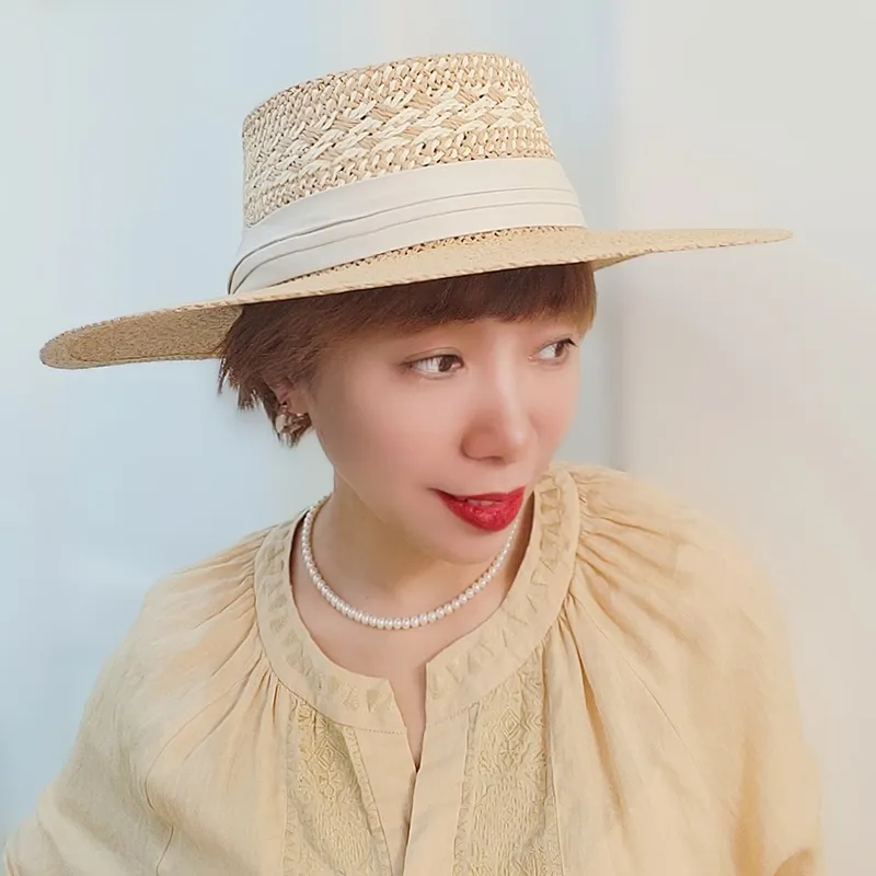 MUSTKOO Straw Woven Sun Protection Hats Unisex-4