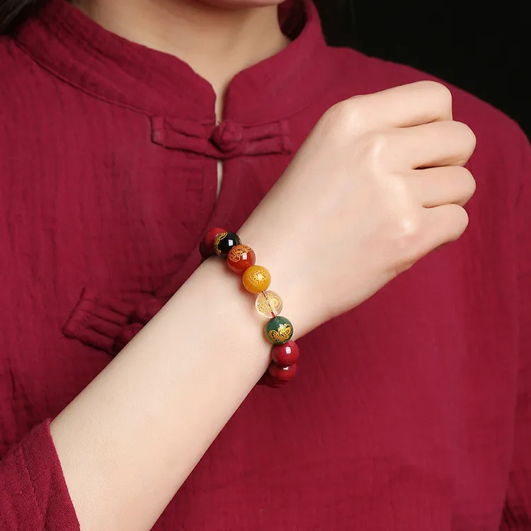 MUSTKOO Jade Bracelets Unisex-1