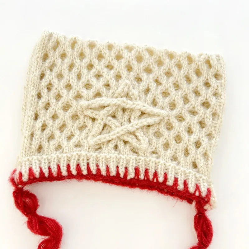 MUSTKOO Knitted Fabric Beanies Women's-1