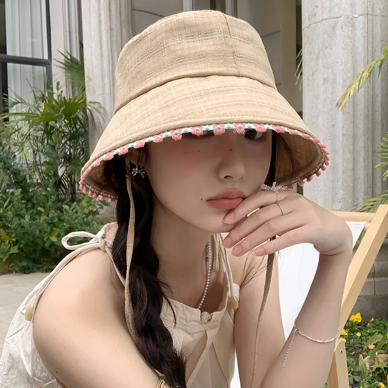 MUSTKOO Polyester Bucket Hats Women's-9