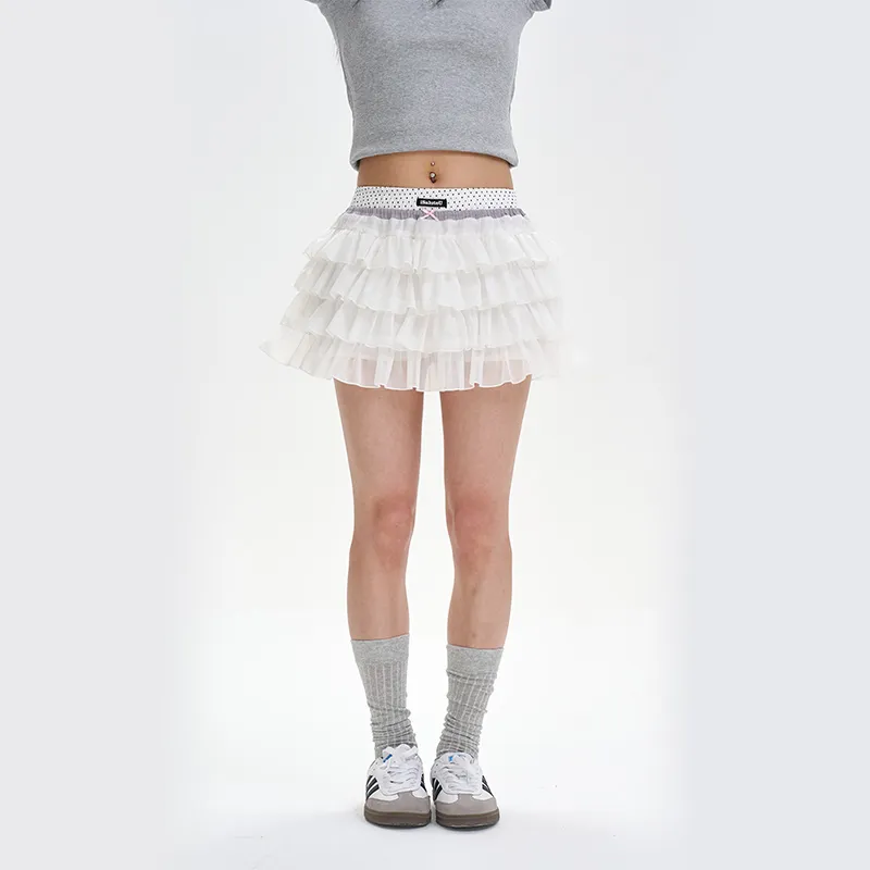 ISaluteU Casual Short Skirts Women's-5