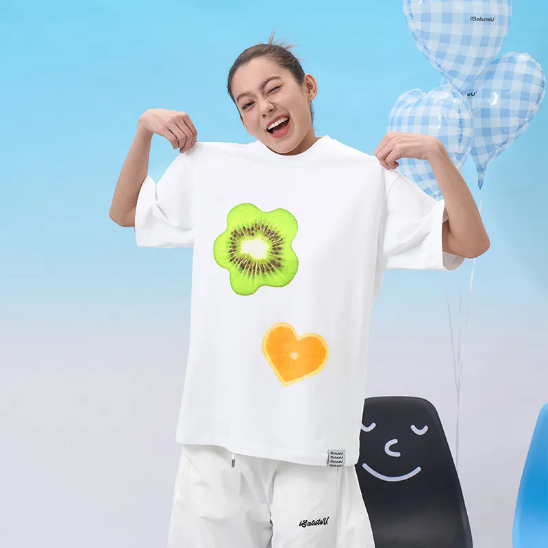 ISaluteU T Shirts Unisex White-4