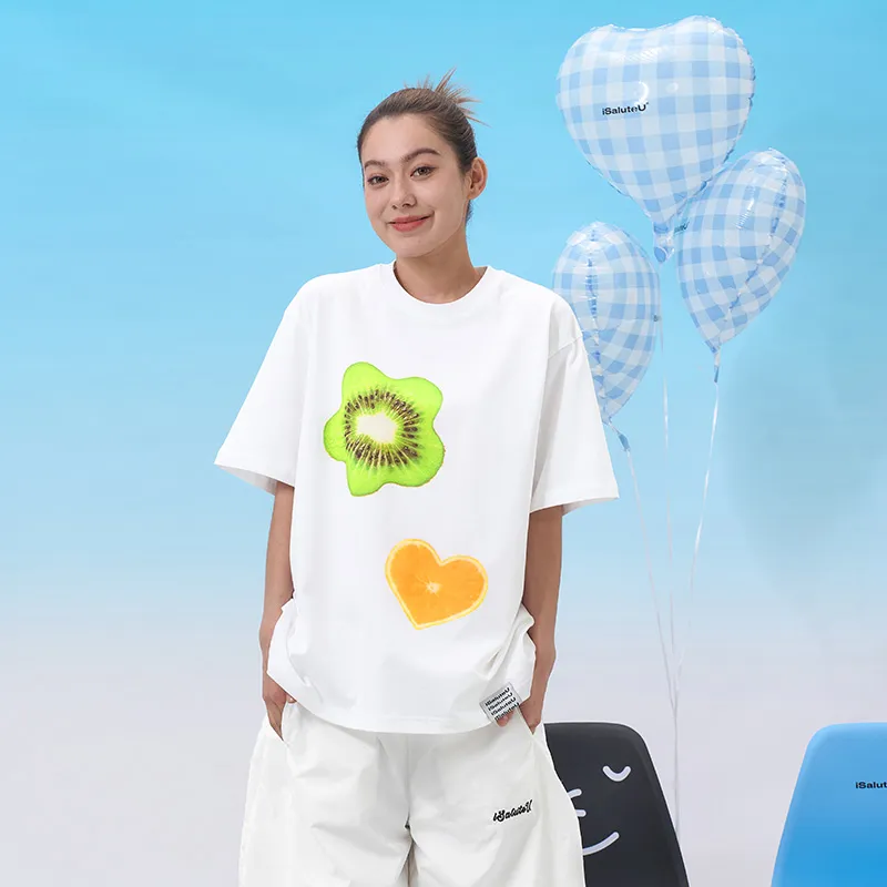ISaluteU T Shirts Unisex White-5